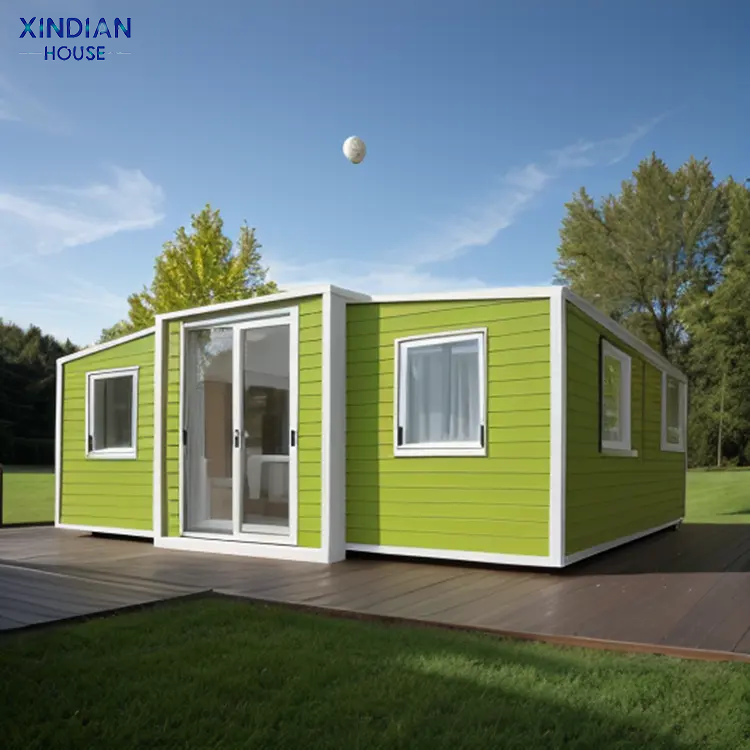 20ft Modular Container Prefab Container House for Sale Mobile Portable Easy Assemble Prefabricated Living Luxury Office Mall