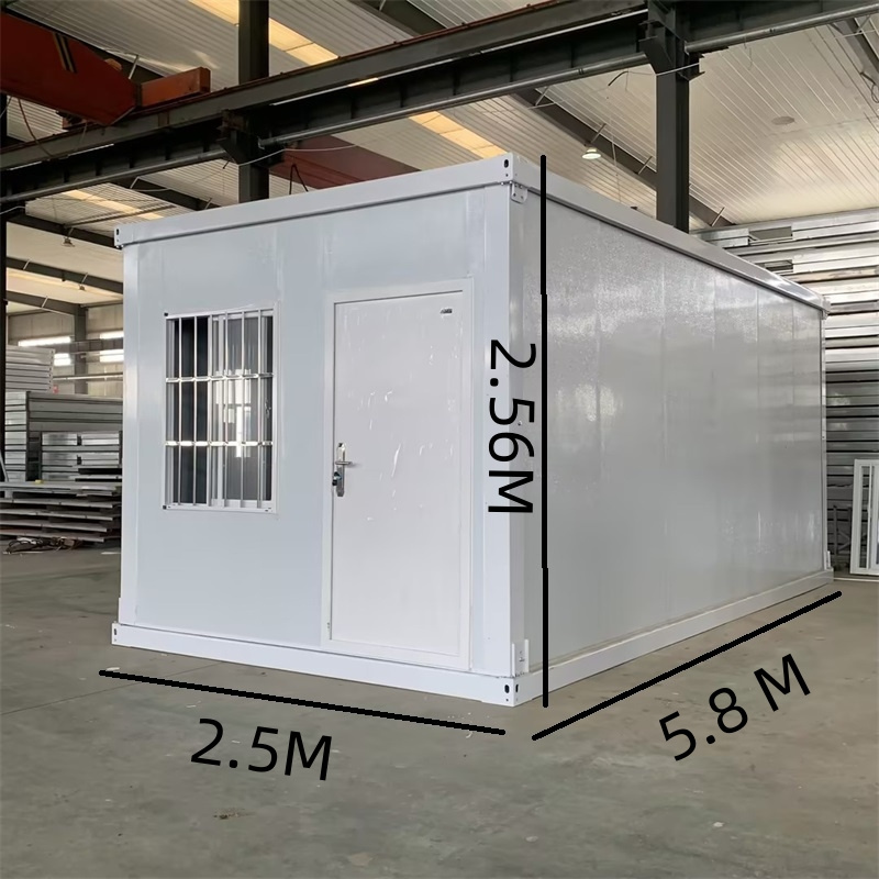 modern prefab house 20ft flat pack container house detachable strong durability modular prefab house container