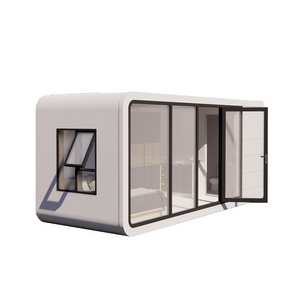 20/40ft Prefab Cabin Houses Garden Living Container Homes Apple Cabin Capsule Portable Cabin Bungalow With Nice Price