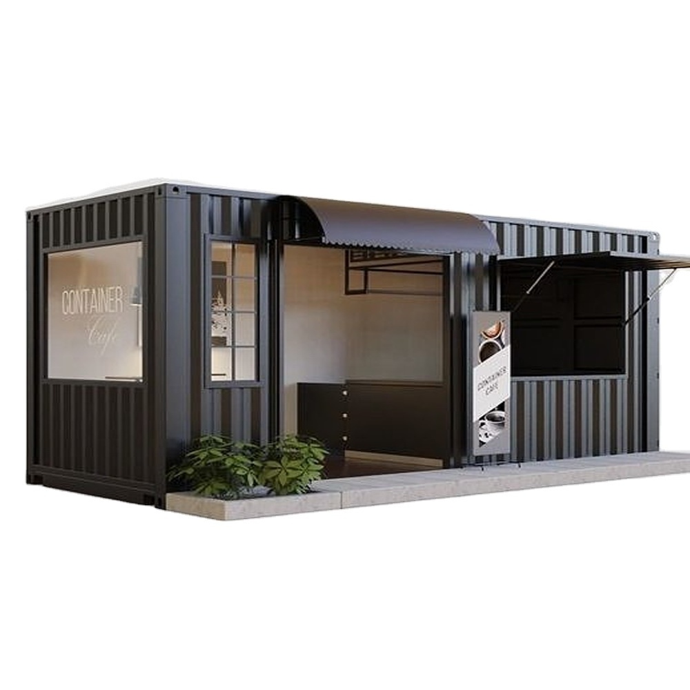 High Quality Prefabricated Movable Shipping Colorful Container Coffee Shop Mall Modern House Shopping Customized Small House