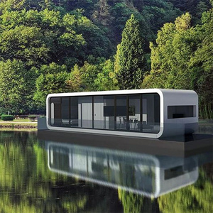 Modern 20ft & 40ft Apple Building Smart Capsule House Simple Hotel & Office Cabin for Villa Use Trade Kiosk Home Office Features