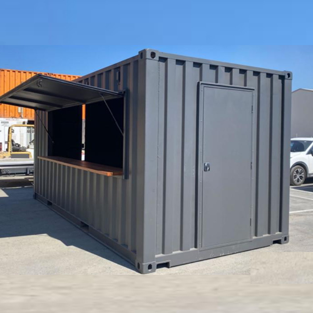 High Quality Prefabricated Movable Shipping Colorful Container Coffee Shop Mall Modern House Shopping Customized Small House