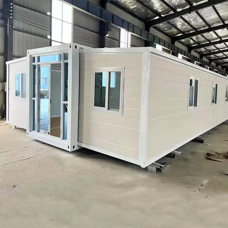 Customized 40ft Expandable Container House Steel Modern Small Office Mall America Prefab House Detachable Casas Container Made