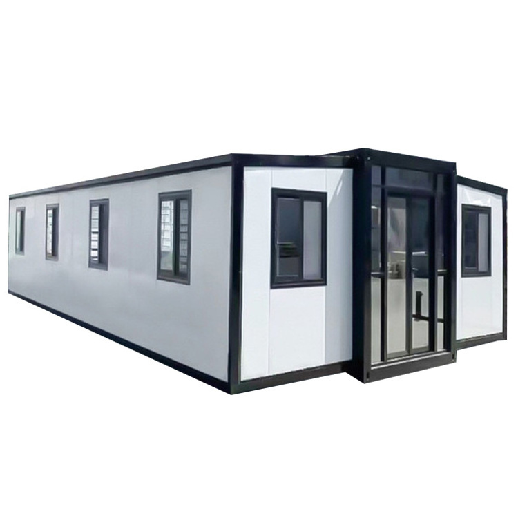 Customized 40ft Expandable Container House Steel Modern Small Office Mall America Prefab House Detachable Casas Container Made