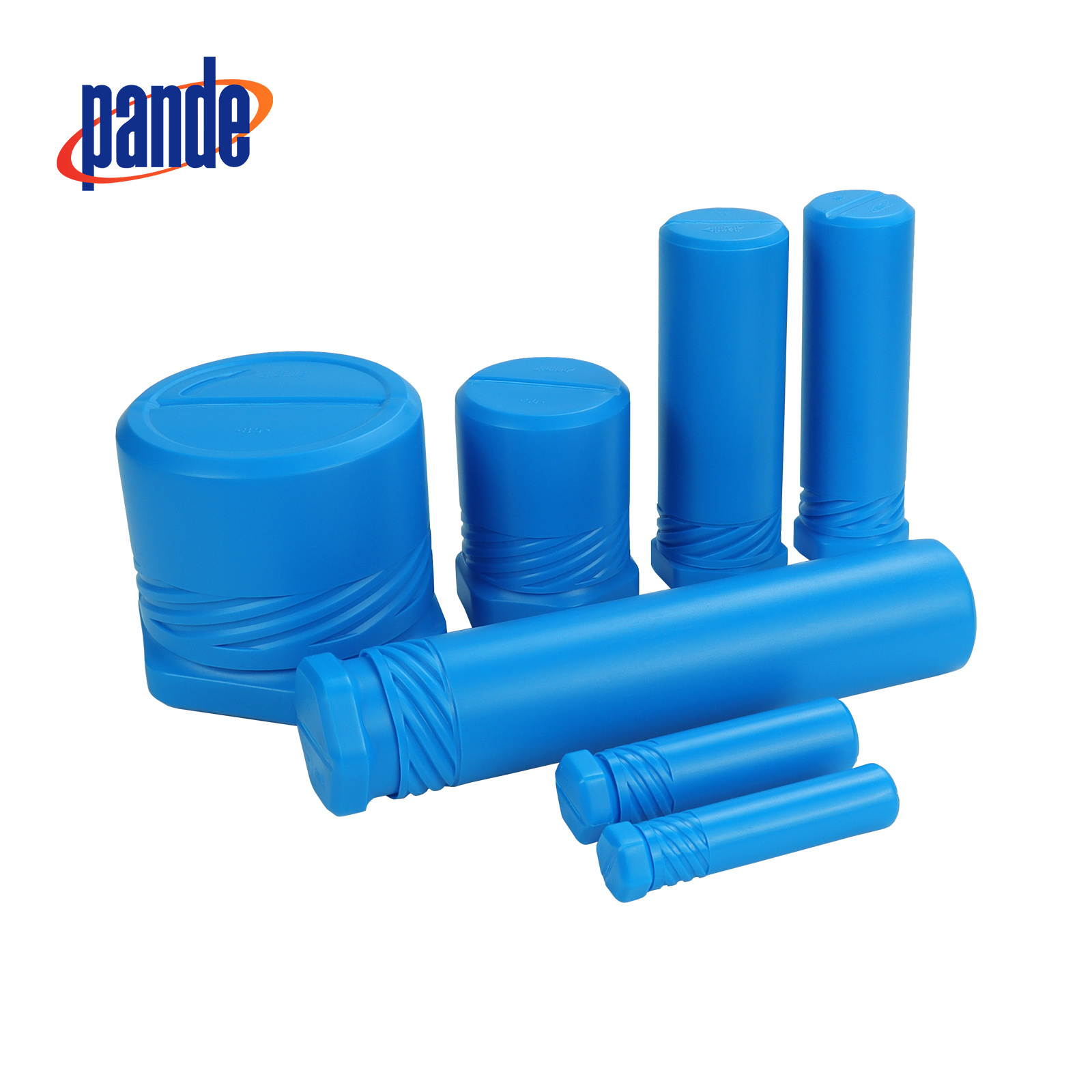 Quality Plastic PP Material Circular Telescopic Packing Tube For Face Milling Cutter Three Edge Milling