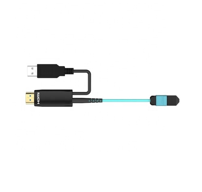 XDK MPO Patch Cord Fiber Optic 48Gbps Hdmi 2.1 Cable 8k 60hz 4k 120hz Customized Cable with Screw Locking