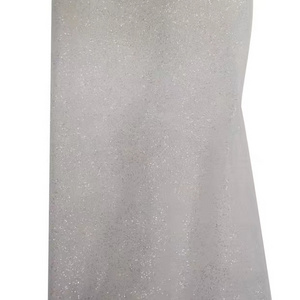 White spray silver-powder soft mesh glitter soft veil wedding dress fabric