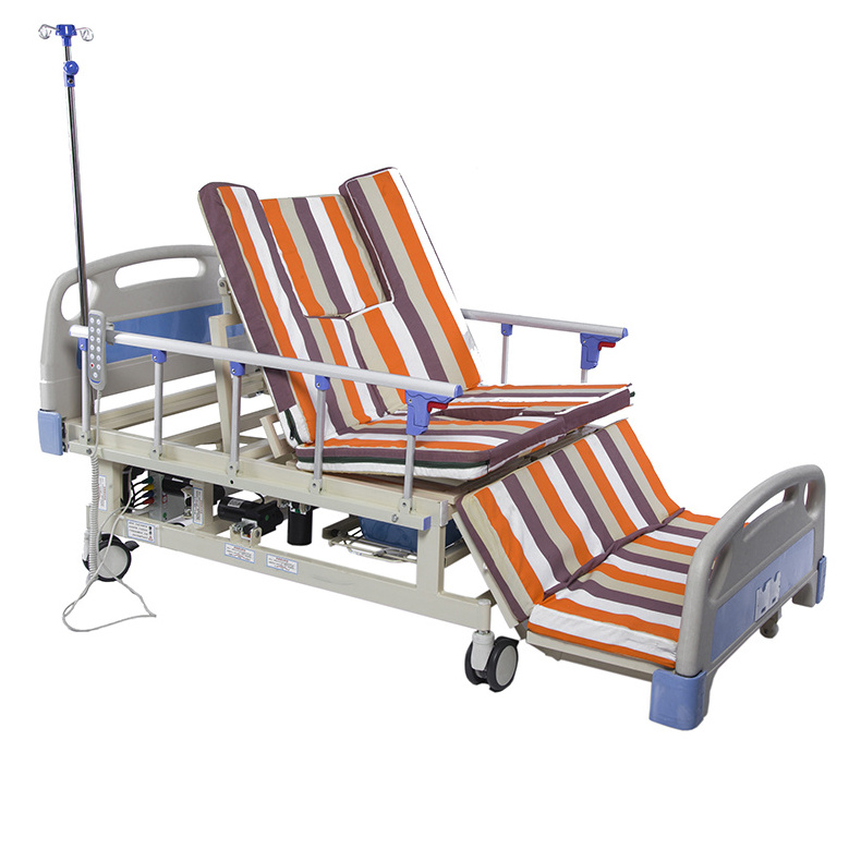 Hot Sale Nursing Hospital Care Home Care Medical Treatment Bed Hospital Nursing Bed Electric Nursing Bed With Toilet