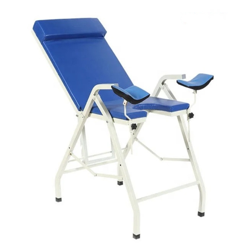 Factory Portable Exam Table With Stirrups Gynecological Obstetric Examination Bed In Hospital Gynecology Delivery Obstetric Bed