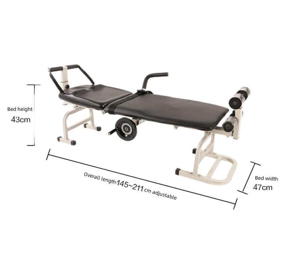 Hot Sale Multifunctional Traction Bed Body Stretch Bed Device Material Lumbar Spine Rehabilitation Traction Bed