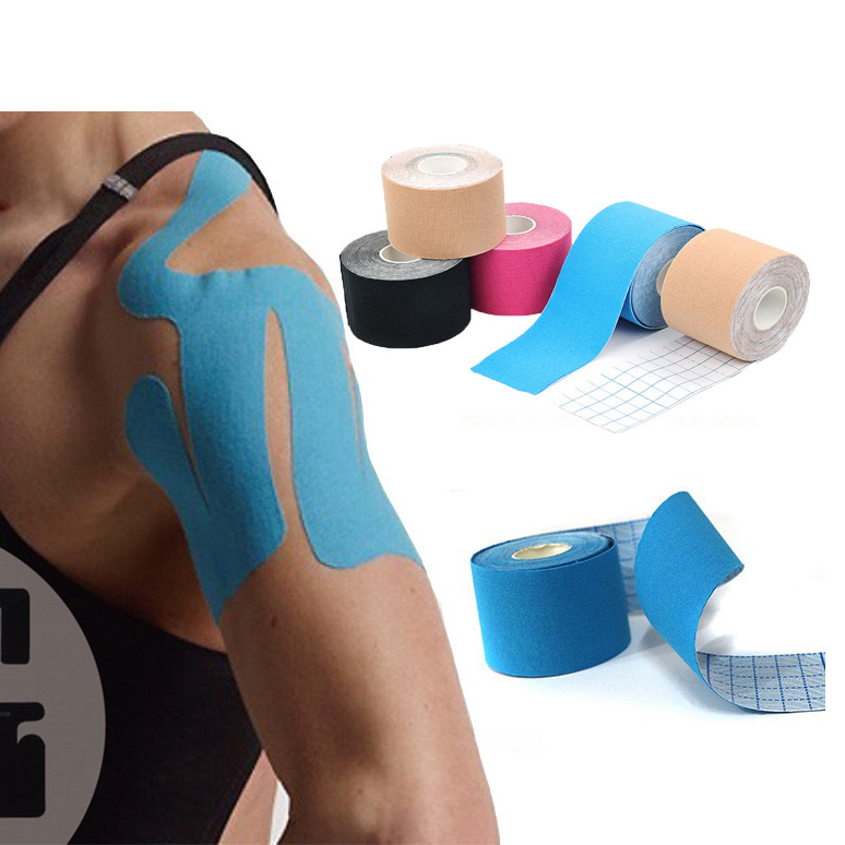 5CM*5M OEM Cotton Waterproof Kinesiology Tape For Sport Tape Facial Kinesiology Tape For Face Strips Wrinkles