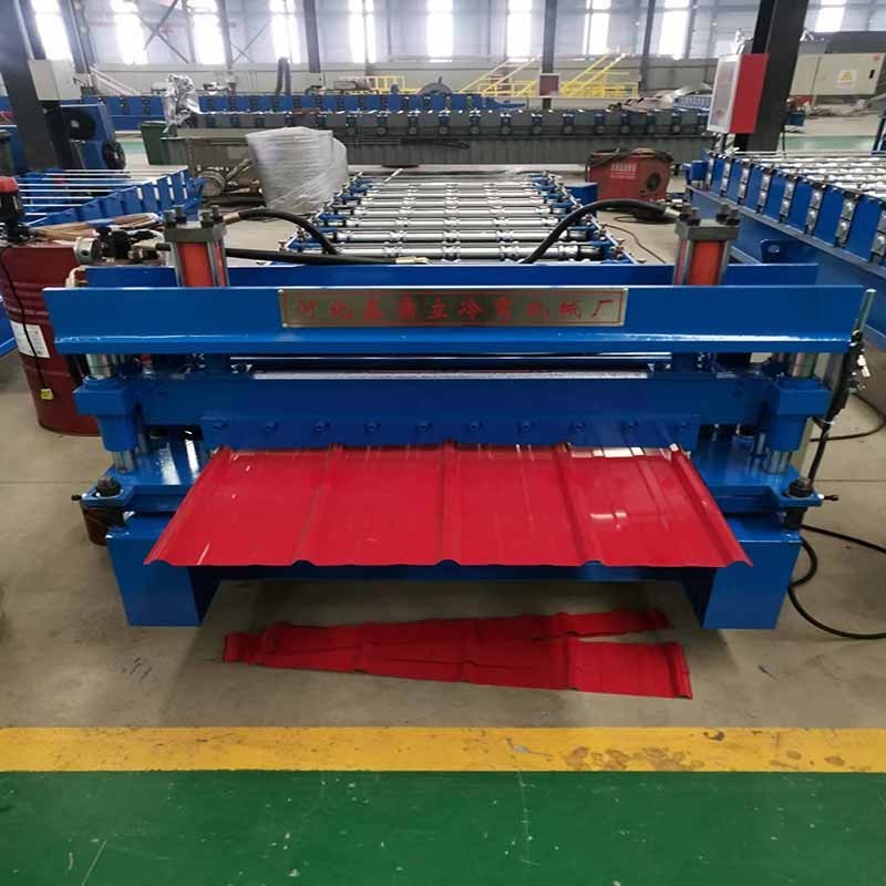 New type  metal tile metal steel   metal sheet roof panel  making  cold roll forming machine