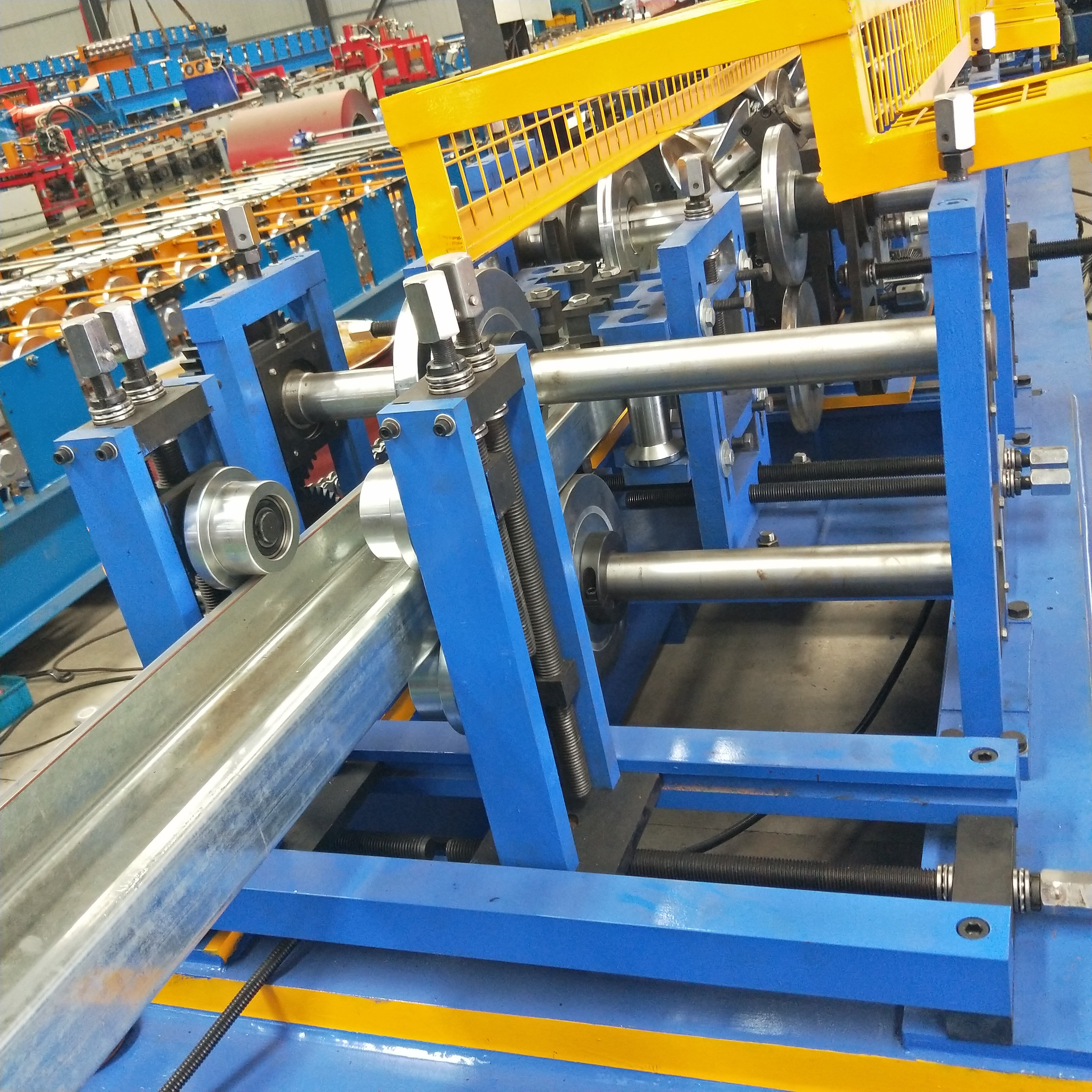 automatic  profile  c z channel steel cold  roll forming machine