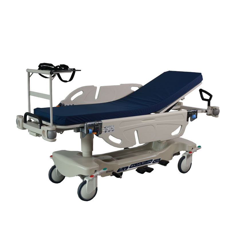 New Hospital Patient Emergency Transfer Stretcher Bed Medical Patient Transport Ambulance Stretcher Trolley Bed