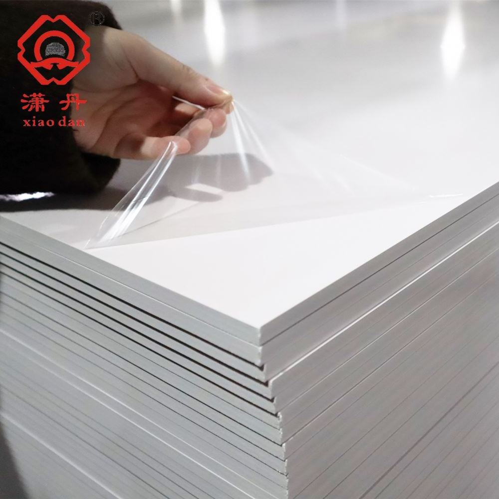 XIAODAN expanded pvc 3/16 inch waterproof WPC celuka plate/5mm pvc foam board/construction and decoration PVC foam sheet