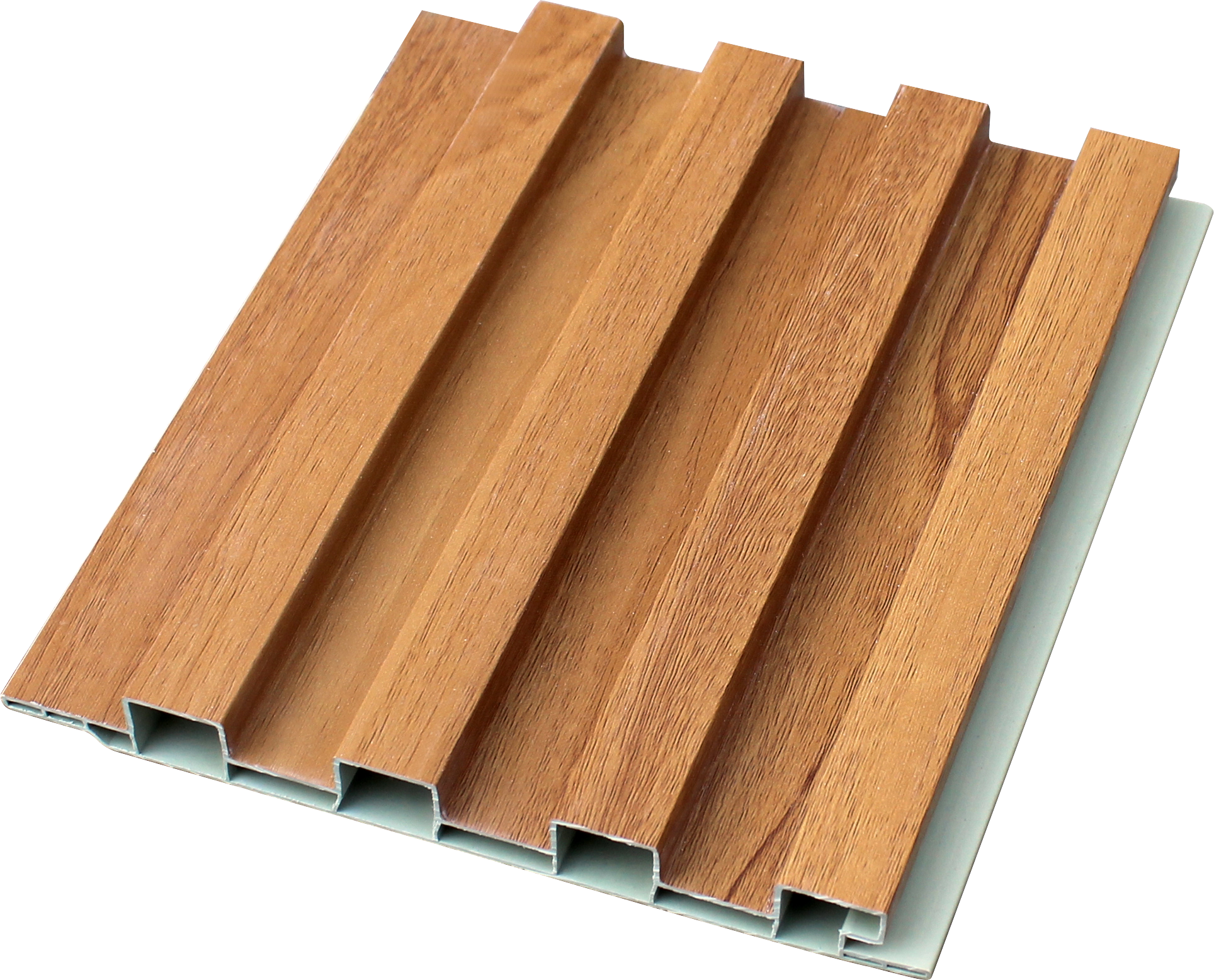 Xiaodan Indoor Bamboo Wood Plastic Waterproof PVC WPC Composite Wall Cladding Interior Decoration Fluted Ceiling Board