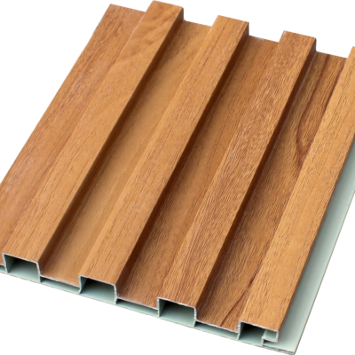 Xiaodan Indoor Bamboo Wood Plastic Waterproof PVC WPC Composite Wall Cladding Interior Decoration Fluted Ceiling Board