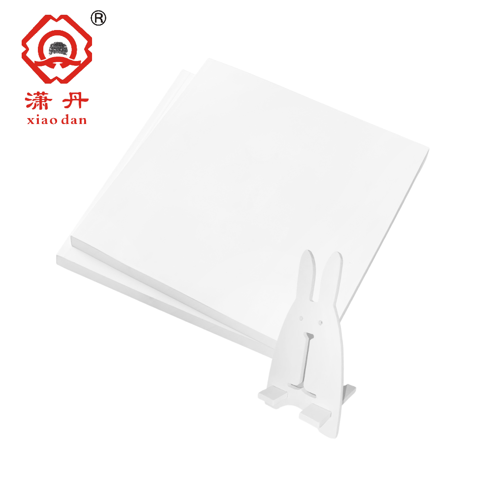 Xiaodan 16mm18 mm 30 mm 1220 2440 white rigid sintra boards hard pvc foam celuka structural core sheet black glossy partitions