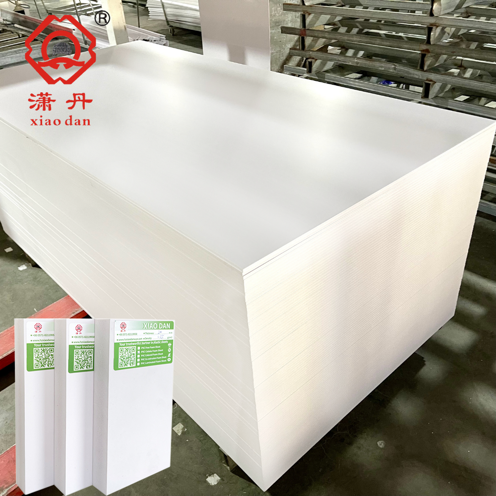 XIAODAN High Density Plastic Sheets 18mm 15mm 12mm 20mm PVC celuka Forex sheet panel Board PVC Foam Board For Kitchen Home