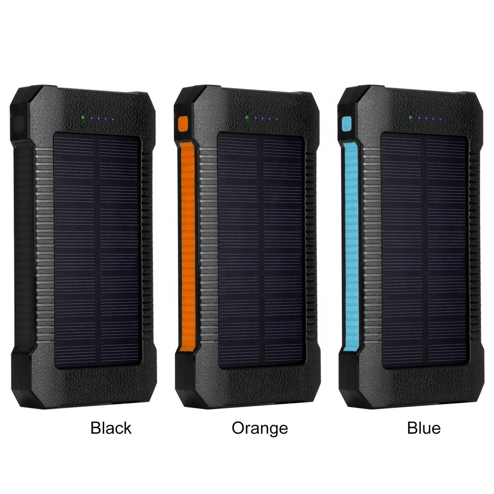 Wireless Solar Power Bank Fast Charging Waterproof 30000mAh Portable Power Bank Solar Charger For iPhone Samsung Mobile Phone