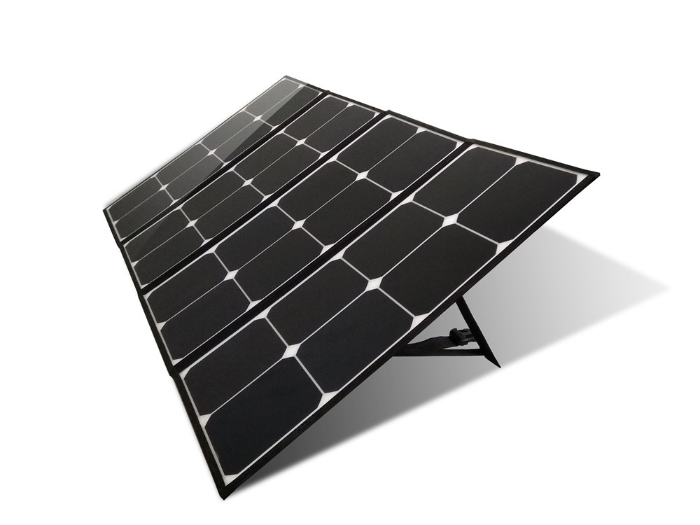 Portable solar panel system 100w solar panel with cable 100 watt folding solar panel