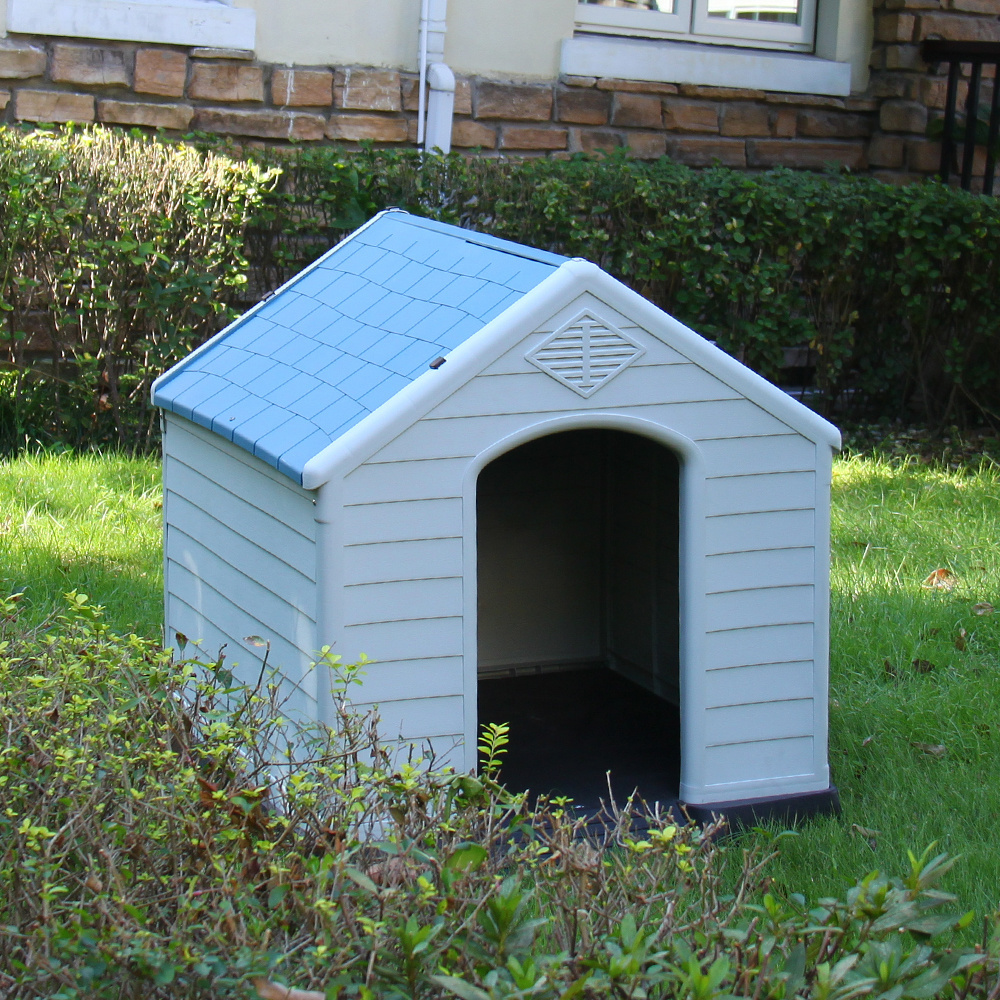 Top selling plastic durable out door dog cages dog home dog kennel