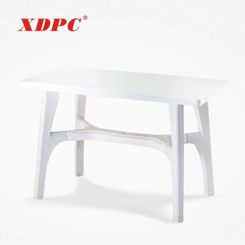 outdoor garden white plastic table chairs restaurant furniture