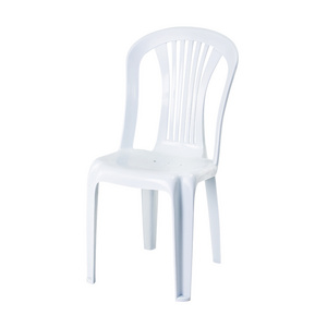 Wholesale lightweight monoblock stackable garden outdoor white plastic chair