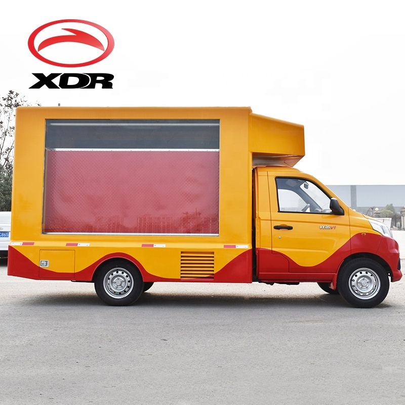 Factory Price Mini Foton Mobile LED Advertising Truck