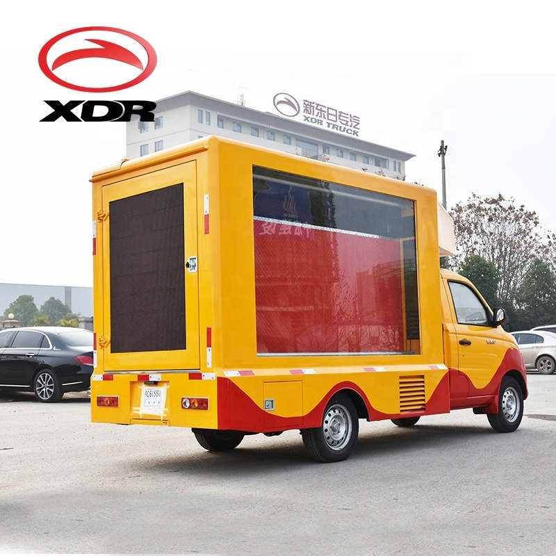 Factory Price Mini Foton Mobile LED Advertising Truck