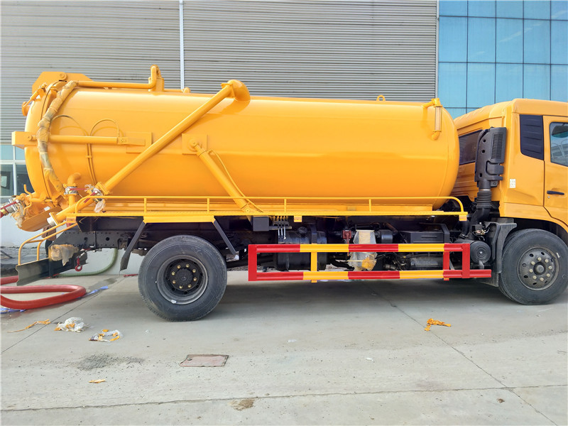 China supplier Foton vacuum sewage suction truck 12000 liters10000L  septic tank sewer cleaning