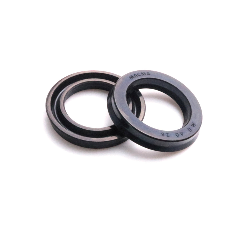 oil seal hydraulic cylinder piston rod fluorine rubber tc framework fkm crankshaft oil seal