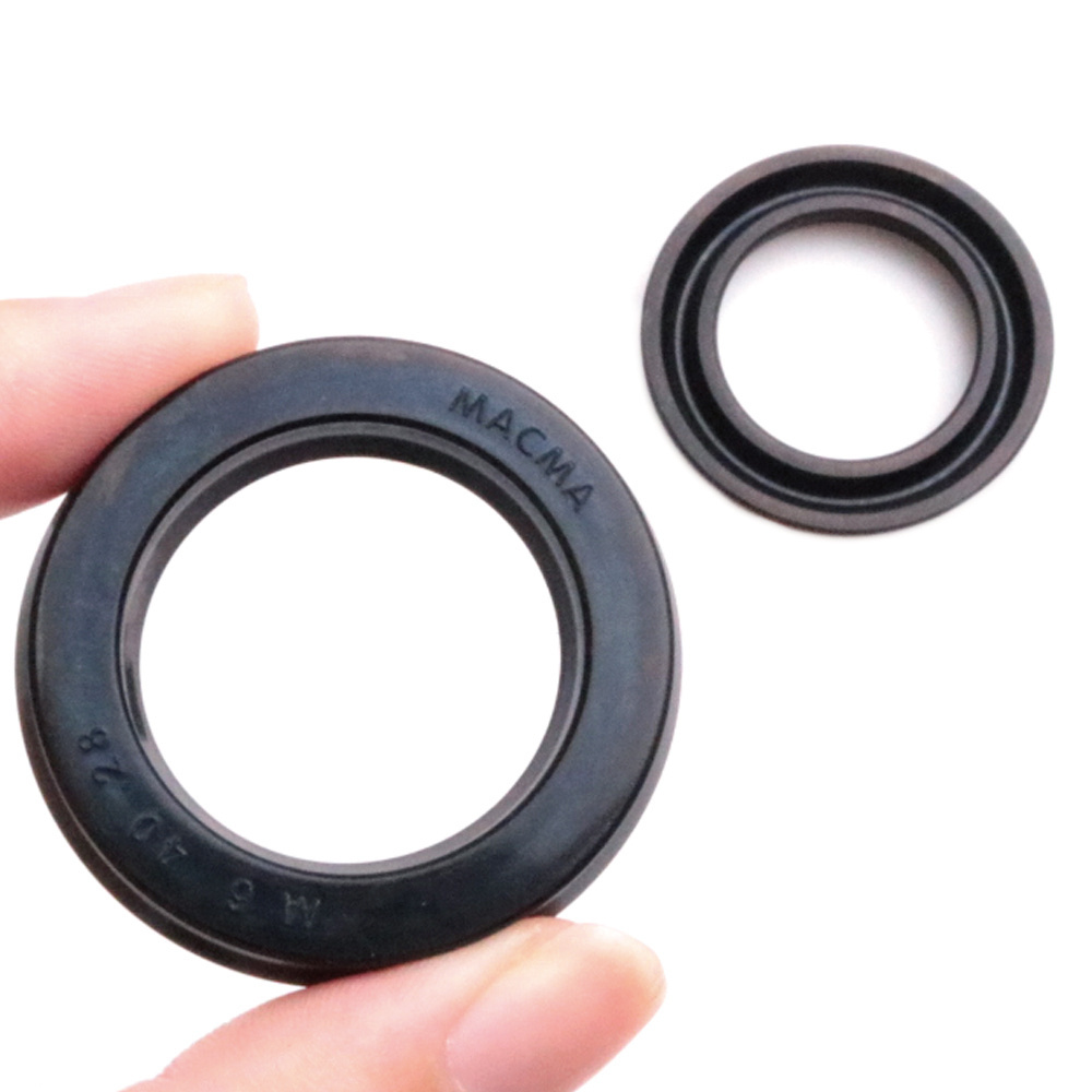 oil seal hydraulic cylinder piston rod fluorine rubber tc framework fkm crankshaft oil seal