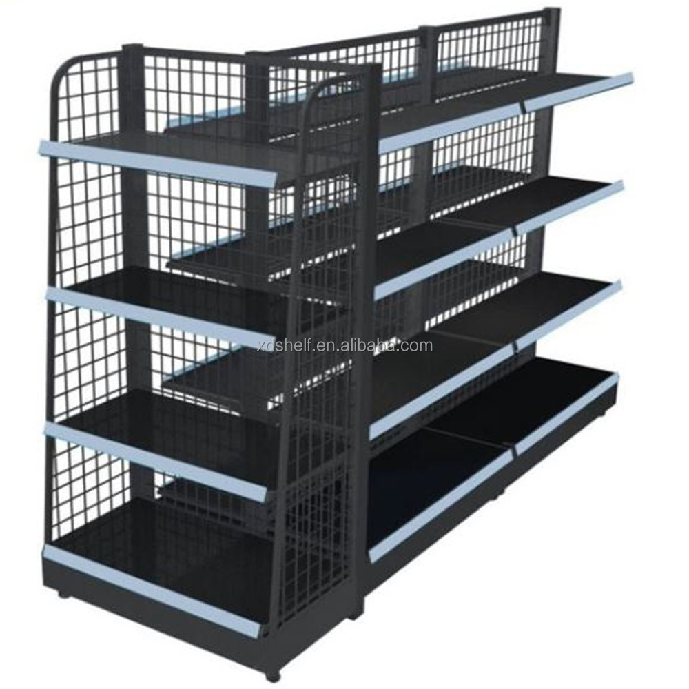 900*350*1350 Light Duty Store Front Material Snack Rack Convenient Store Shelving Display Mini Mart System Supermarket Shelf