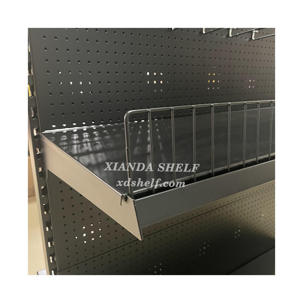 Supermarket Shelves gondola shelf wire mesh basket shelf