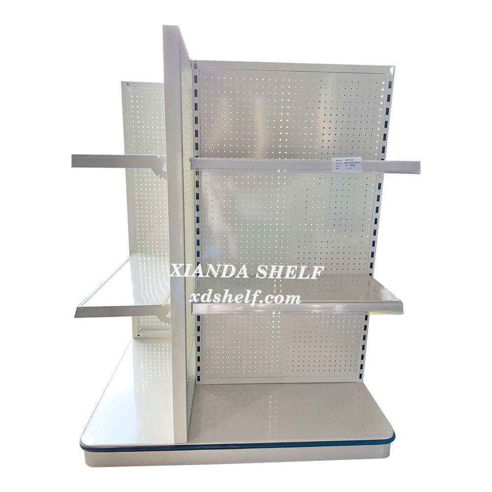 1meter Supermarket Shelf Retail Grocery Merchandise Commercial Island Gondola Shop Shelves