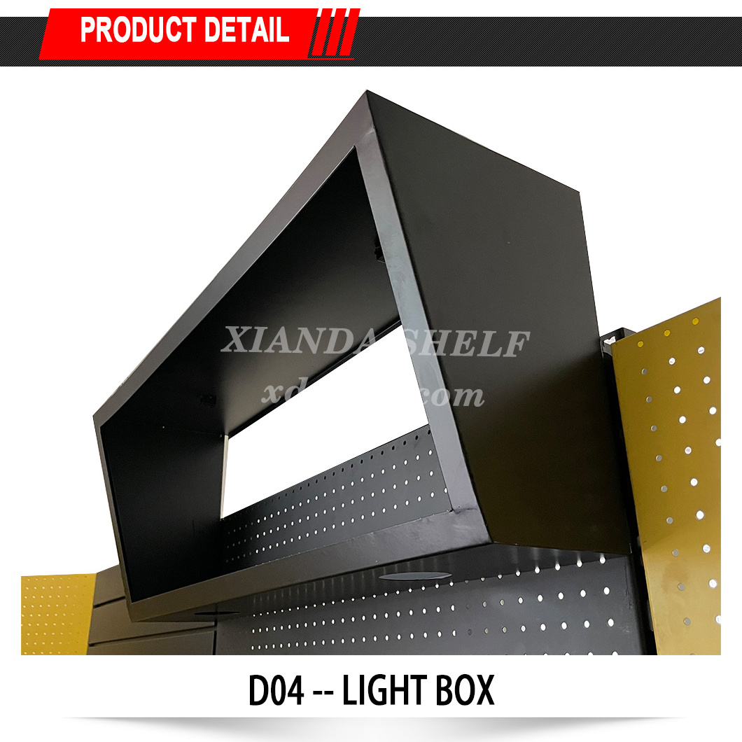 Electric Applianace Led Bulb Rack Showroom led screen led display wall Supermarket Store Shop Display Stand Shelf