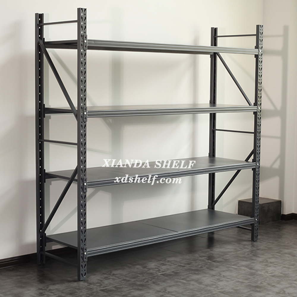 Mediumduty Stackable Industrial Pallet Rack Protection Option Warehouse Storage Selective Steel Teardrop Racking System Shelving