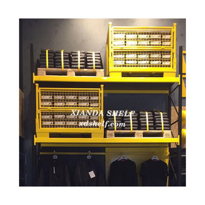 Mediumduty Stackable Industrial Pallet Rack Protection Option Warehouse Storage Selective Steel Teardrop Racking System Shelving