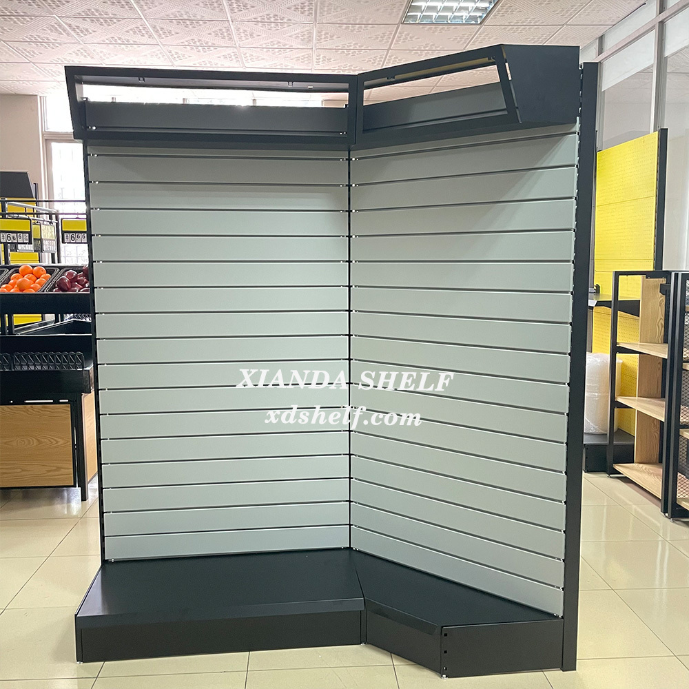 Fashion Sport Collection Freestanding Display Stock Garment Apparel Rack Store Supermarket Shelves store slatwall gondola retail