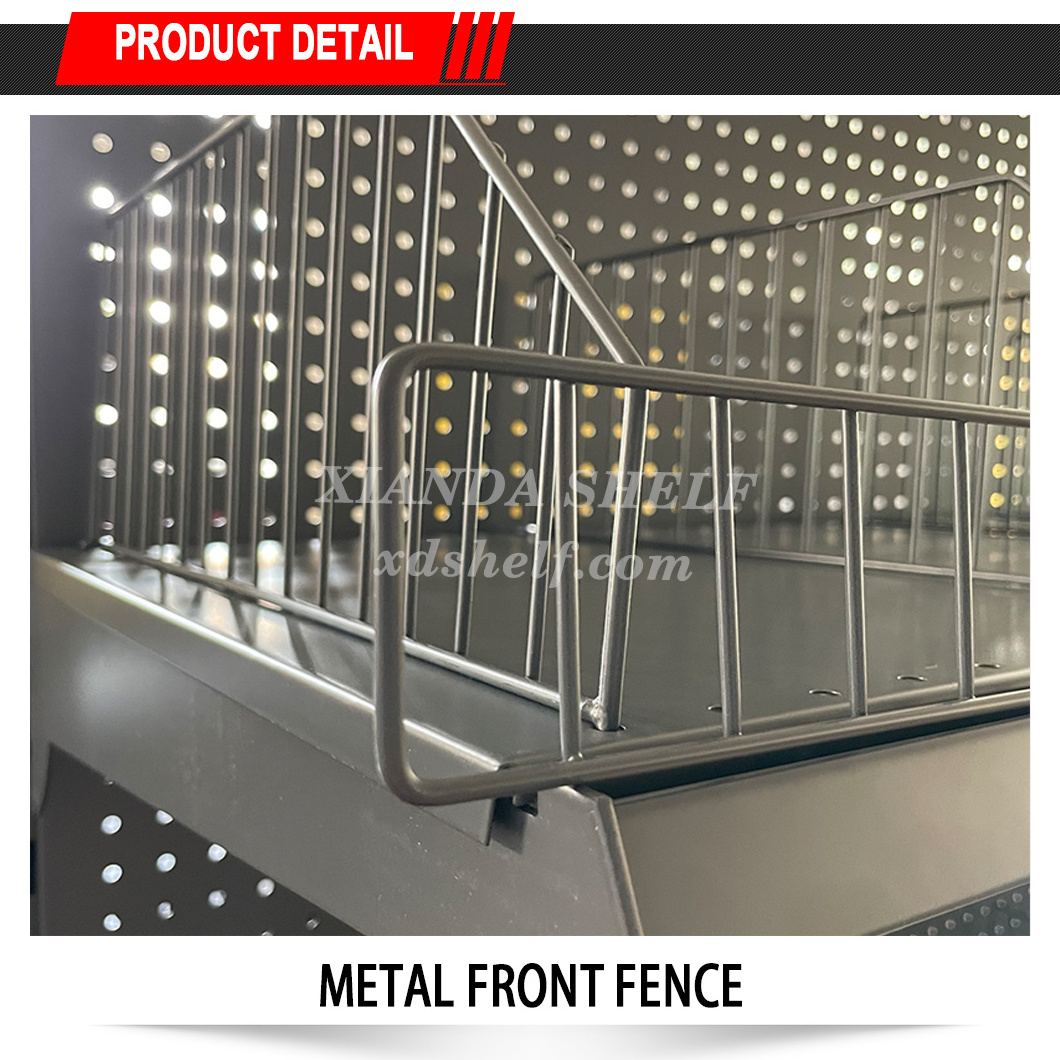 Supermarket Shelves gondola shelf wire mesh basket shelf