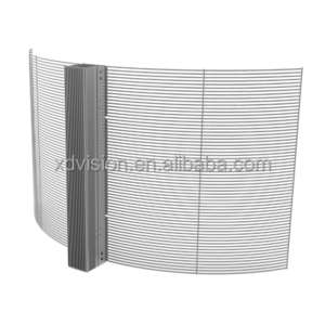 Clear Transparent Led Video Tv Wall K3.91mm Indoor Led Mesh Curtain Digital Signage Displays 3d Led Screen K3.91