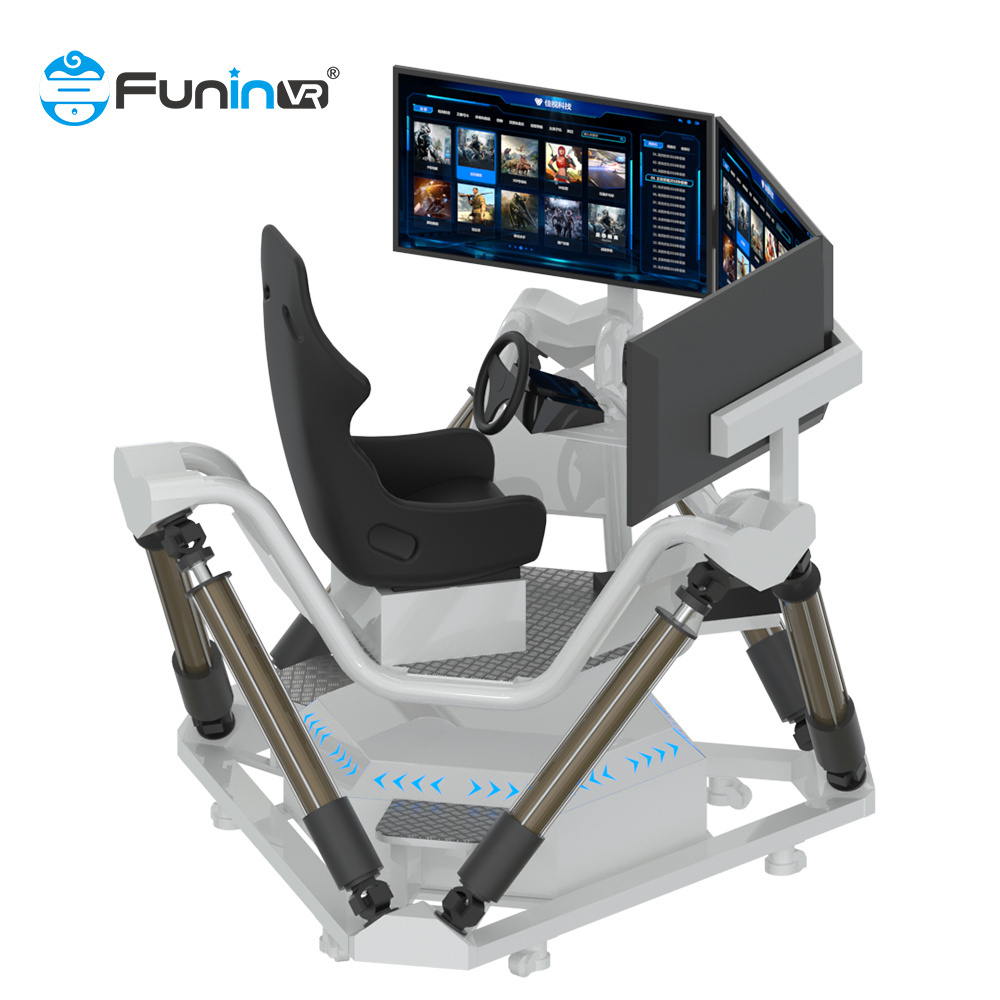 Car Racing Game 3Dof Platform Motion Racing Car Simulator Ride On Car 6 Dof Motion Platform Racing Simulator Cockpit