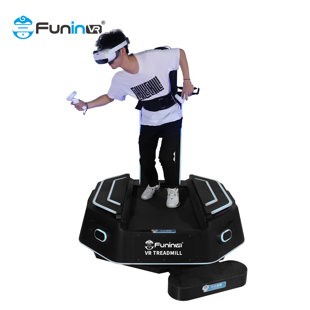 Vr Walker 1 Player Vr Walking Platform Virtual 360 Degree Shooting Game Vr Treadmill For Sale