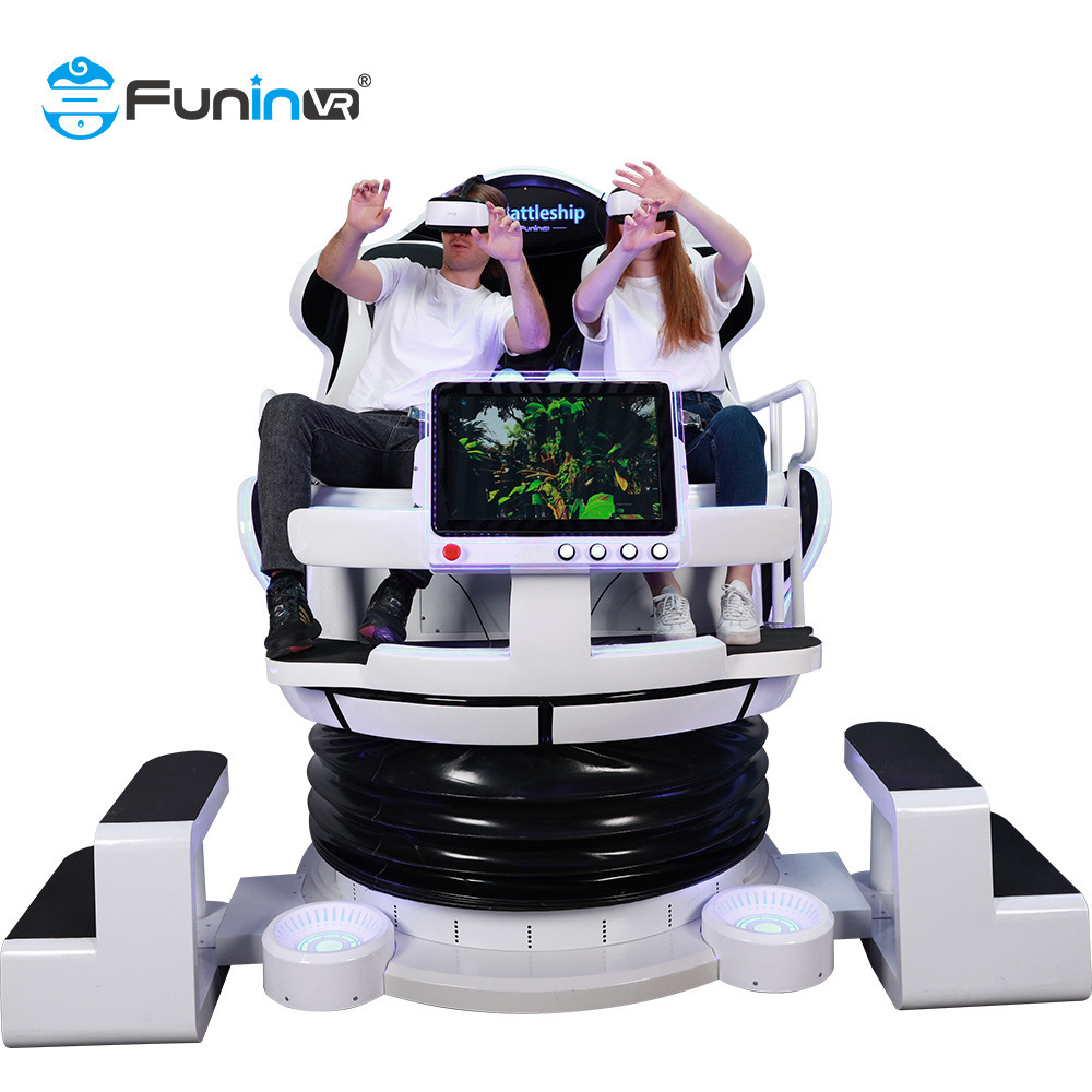 Dinosaur Theme Park Design Virtual Reality Roller Coaster Double Seats 9D Vr Chair Vr Egg Chair Cinema Virtual Reality