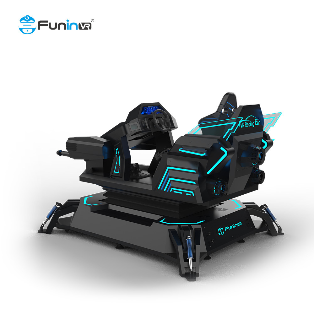 Guangzhou Game Machine 3D VR Glasses Virtual Reality 9D VR Cinema Simulator Racing Car Machine