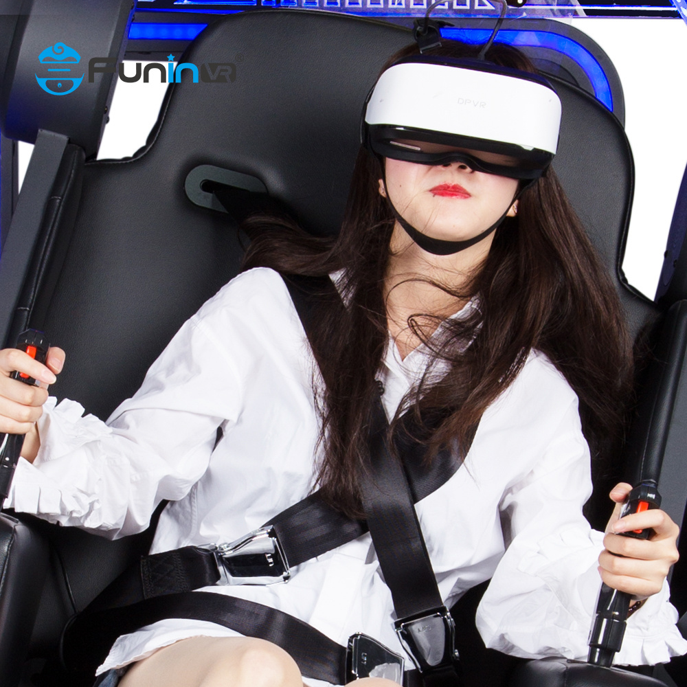 Full Motion Flight Simulator Park Rides Realidad Virtual Park Virtual Video Games Virtual Reality Roller Coaster