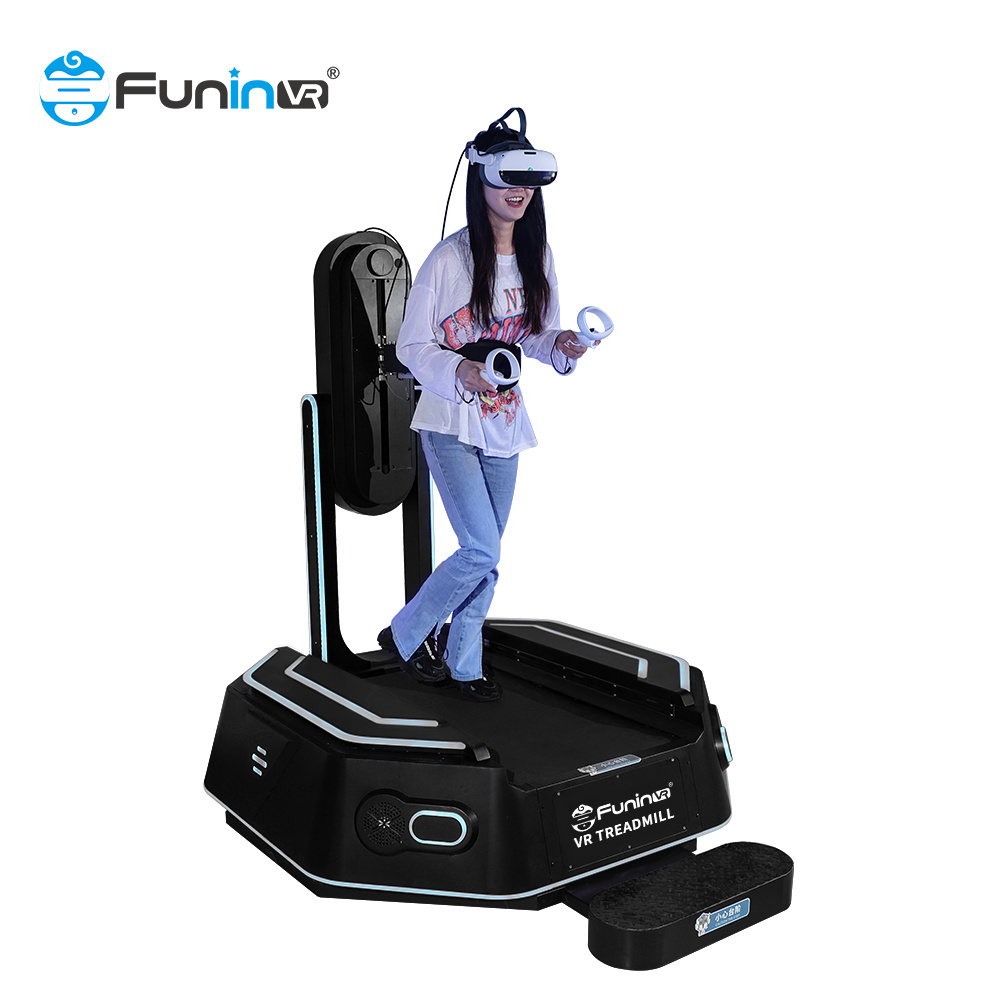 Vr Walker 1 Player Vr Walking Platform Virtual 360 Degree Shooting Game Vr Treadmill For Sale