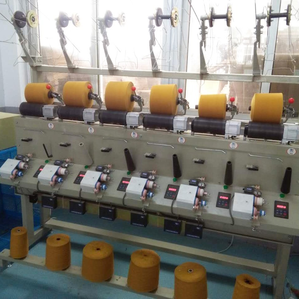 High Precision Automatic Knitting Yarn Winding Machine For Yarn Coiling