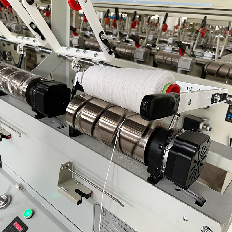 High Precision Automatic Knitting Yarn Winding Machine For Yarn Coiling